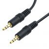 Male to Male Metallic Aux Audio Cable with Gold Plated connectors, 1.5 Meter