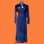 Premium Nida Matte Naqaab with Intricate Embroidery & Hijab Set