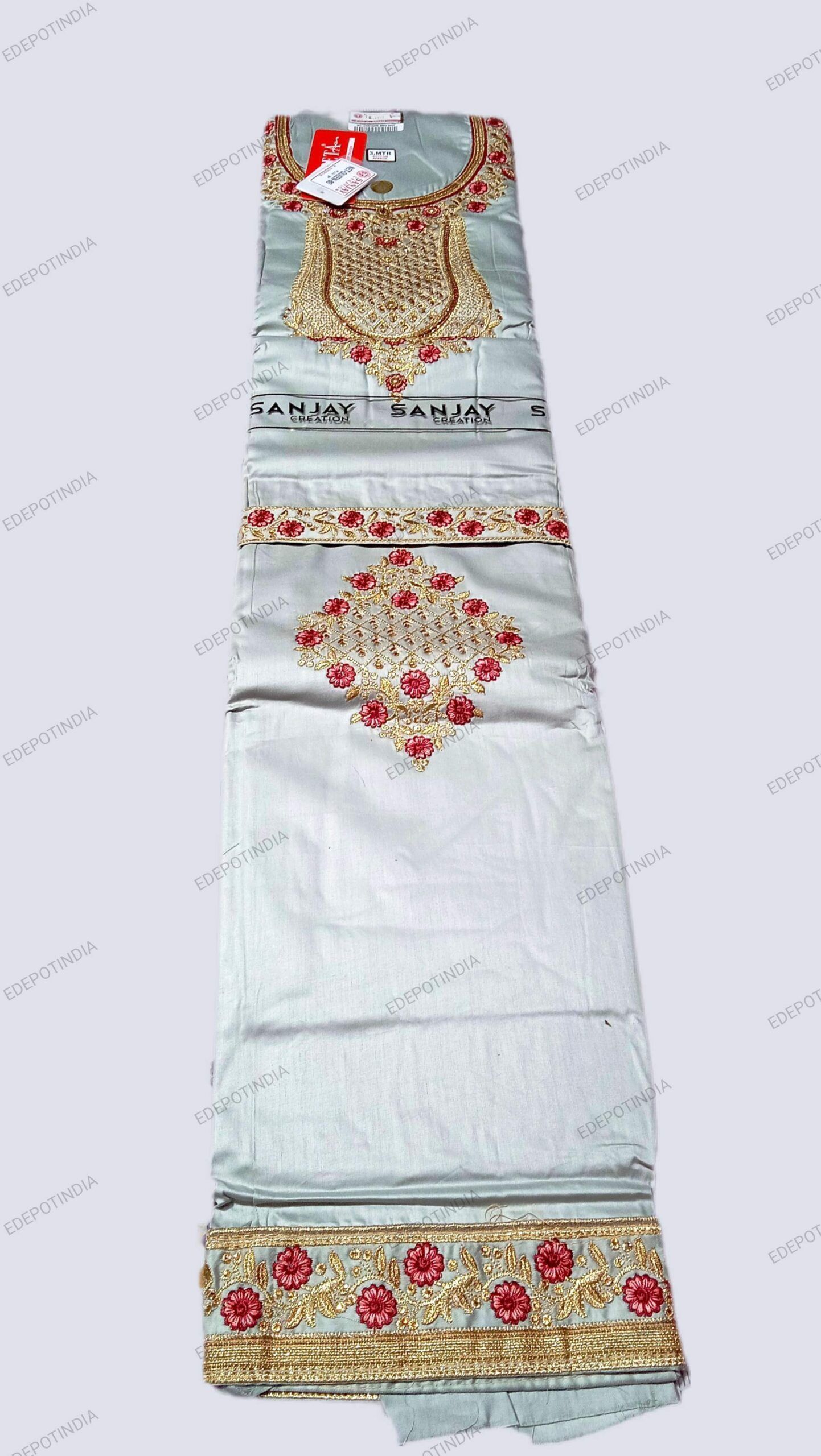 Net Queen Premium Jam Cotton Salwar Suit – Traditional Elegance, Modern Comfort - Image 4