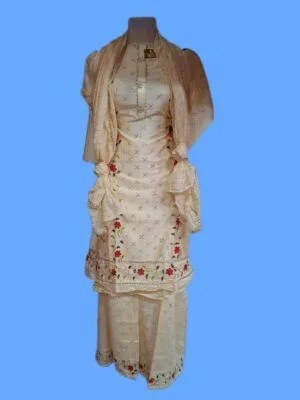 Century Designer Suit Piece with Readymade Plazo Pant Set