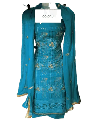 Bindass Eco-Friendly Glace Cotton Unstitched Salwar Suit