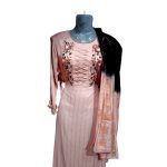 kurti with pencil pant and dupatta