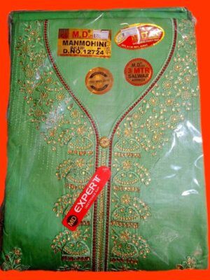 Here are a few suggestions for a 5-word Image Alt Text: 1. Elegant Manmohni Salwar Suit in Cotton
2. Premium Unstitched Fancy Print Salwar Suit
3. Manmohni Luxury Cotton Salwar Suit Style
4. Fancy Printed Unstitched Salwar Suit Cotton
5. Manmohni Premium Quality Cotton Salwar Suit However, the most recommended one would be: **Elegant Manmohni Salwar Suit in Cotton** This alt text is descriptive, concise, and accurately represents the image content. It includes the brand name, the product type (salwar suit), and a key material (cotton), making it SEO-friendly.