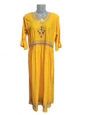 Readymade Modern Stylist Long Kurti - Elegant Silhouette