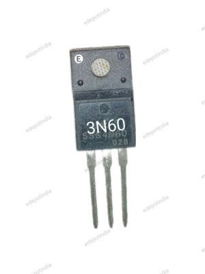 3N60 N-Channel Power MOSFET - 3-Pin TO-220 Switching Transistor