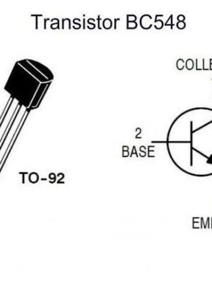 BC548 NPN General Purpose Transistor - TO-92 Package (10 Piece Set)