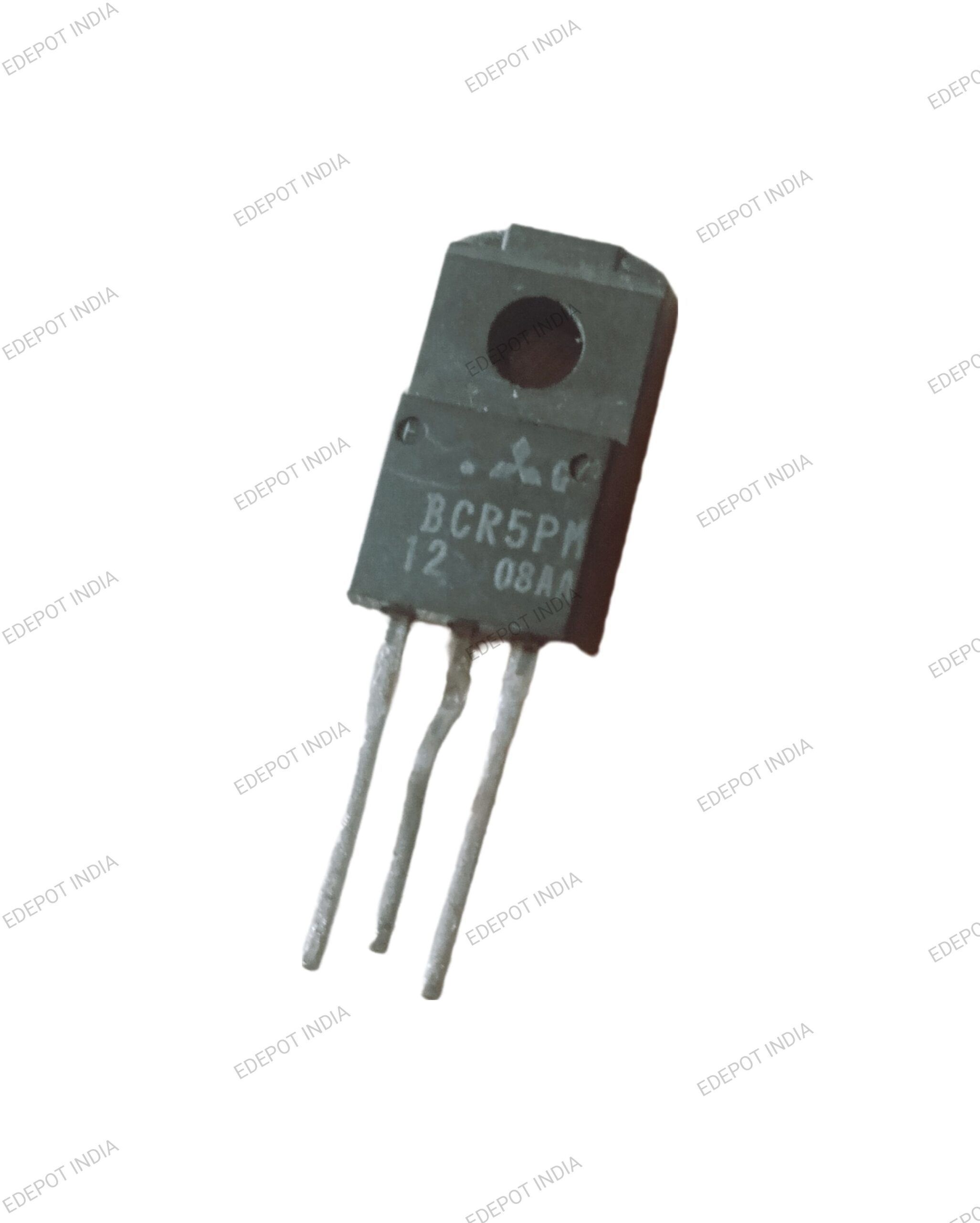 BCR5PM-12 Triac - 3-Pin High Voltage AC Switch (5A 600V)