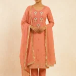 Kohinoor Pink Cotton Salwar Suit