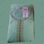 Ladies dress material mint green ????