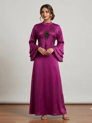 Modern Dubai style naqaab burqa
