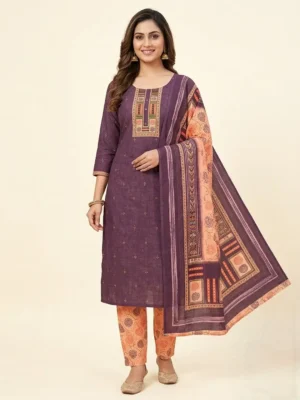 unstitched Batik Print Cotton Printed Suit